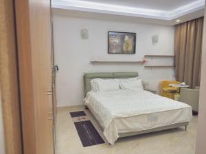 Postel nebo postele na pokoji v ubytování Grand Luxury Apartment Abidjan