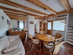 Posezení v ubytování Holiday home in Gießübel with Wi-Fi