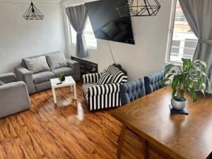 Ruang duduk di Apartamento Eclipse