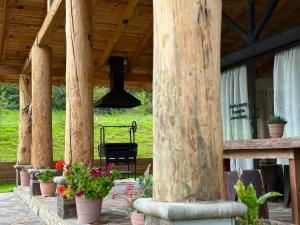 Zahrada ubytování Cabaña Venado Tapalpa + 19 fotografií