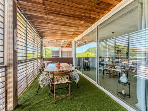 Αίθριο ή υπαίθριος χώρος στο Appartement cosy centre station, terrasse, wifi, 4 personnes, parking gratuit - FR-1-521-230