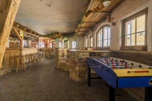 Herní místnost v ubytování Hotel Garni Chasa Nova
