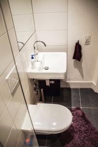 Bathroom sa Apartments in Bern - Green Relax