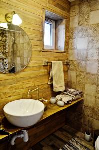 Koupelna v ubytování Rosemarino Country House
