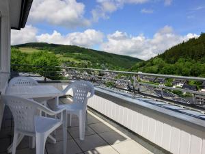 Üldine mäevaade või majutusasutusest Holiday home in the centre of Willingen with view pildistatud vaade