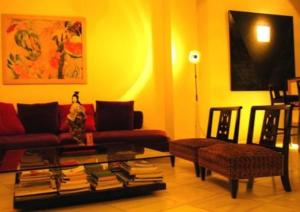 Posezení v ubytování Art Hotel Athens
