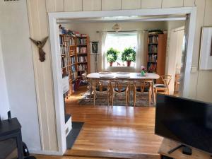 Biblioteket i feriehuset