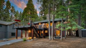 Budova, kde se prázdninový dům nachází