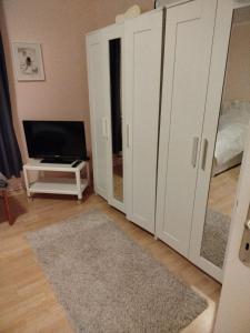 TV a/nebo společenská místnost v ubytování Apartment Klingemann