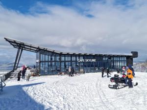 Krystal Bakuriani resort hotel 202C v zimě