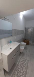 Koupelna v ubytování Casa del Faro