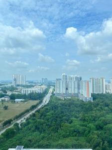 Nespecifikovaný výhled na destinaci Cyberjaya nebo výhled na město při pohledu z apartmánu