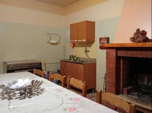 O bucătărie sau chicinetă la La montagna incantata