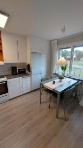 Η κουζίνα ή μικρή κουζίνα στο 4 Bed apartment close to Branäs