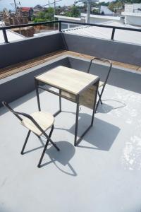 Balkón nebo terasa v ubytování Villa Exotic 05 Batu