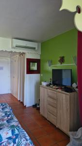 Μια τηλεόραση ή/και κέντρο ψυχαγωγίας στο Anse des Rochers Balisier vue mer +11 φωτογραφίες