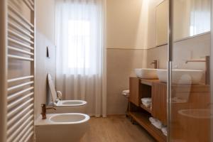 Koupelna v ubytování Mbl apartments