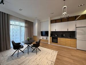 Kuchyň nebo kuchyňský kout v ubytování Modern spaces Boulevard