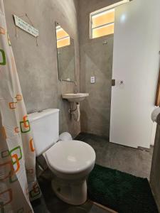 Bilik mandi di Camping Solar da Colina