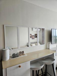 Fotografie z fotogalerie ubytování Cozy Studio with Pool & Balcony, Near Airport and Beaches Lapu-lapu City v destinaci Suba