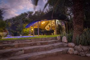 Zahrada ubytování Ohorongo Safari Lodge