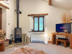 Et tv og/eller underholdning på Goal Farm Cottage