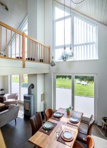 Khu vực ghế ngồi tại Pier 85 - tolles Ferienhaus für bis zu 4 Personen mit Kaminofen und Sauna - Haustiere herzlich willkommen