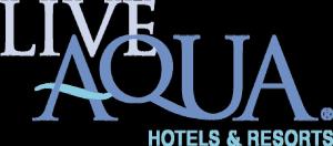 een bord met de tekst 'live arena hotels en resorts' bij Live Aqua Ciudad de Mexico Bosques de las Lomas in Mexico-Stad