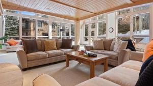 O zonă de relaxare la Linksview Chalet South