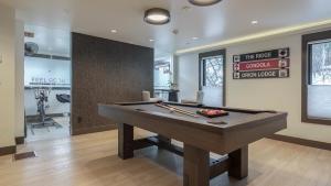 a billiard room with a pool table in it at Orion Lodge in Steamboat Springs +27 photos