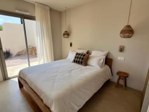 Postel nebo postele na pokoji v ubytování Can Jeannette Vue Mer & Montagne - Lodge 2 + 23 fotografií