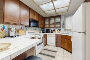 Η κουζίνα ή μικρή κουζίνα στο Tennis Lookout