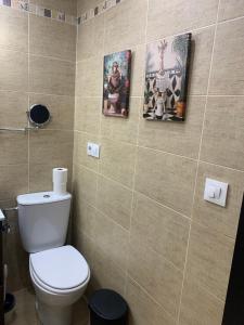 Phòng tắm tại Vivienda al Sur del Sur