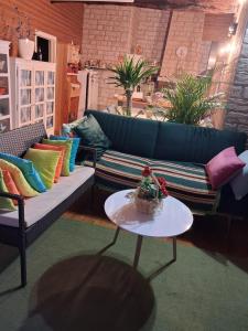 Posezení v ubytování Casa do Vale Encantado