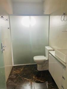 Ванная комната в Recanto dos Pássaros