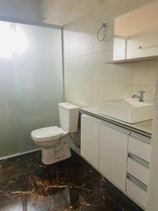 Ванная комната в Recanto dos Pássaros