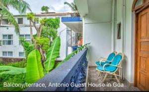 Μπαλκόνι ή βεράντα στο Antonio's guest house