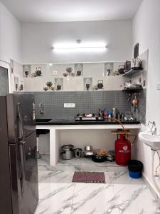 Kuchyň nebo kuchyňský kout v ubytování Villa Blossom + 31 fotografií