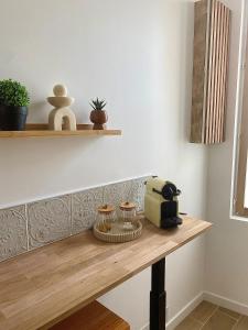 Kaffe- og tefaciliteter på L'effet Mer