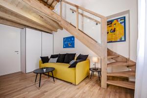 Posezení v ubytování Carera Deluxe Rovinj