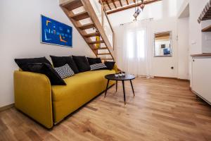 Posezení v ubytování Carera Deluxe Rovinj