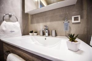 Koupelna v ubytování Carera Deluxe Rovinj