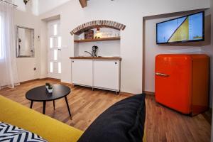 Kuchyň nebo kuchyňský kout v ubytování Carera Deluxe Rovinj