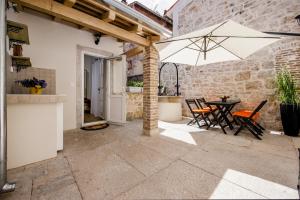 Patio nebo venkovní prostory v ubytování Carera Deluxe Rovinj