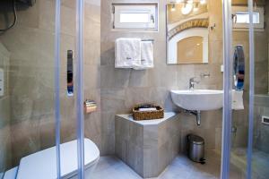 Koupelna v ubytování Carera Deluxe Rovinj