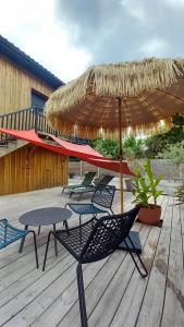 Billede fra billedgalleriet på maison style cabane à 150m du bassin i Arès