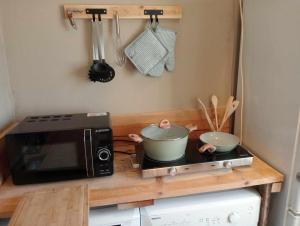 Dapur atau dapur kecil di Quinta Cavaluz