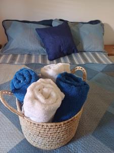 Giường trong phòng chung tại Casa Mar +35 ảnh