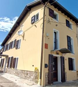 Bygningen som feriehuset ligger i