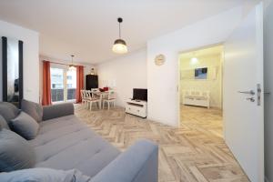 TV a/nebo společenská místnost v ubytování Anima Apartments - Coresi